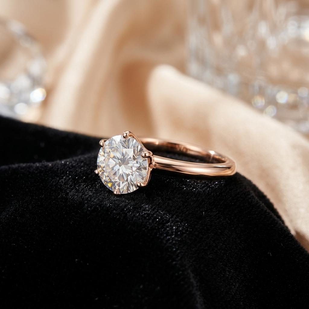 Ziya Solitaire Ring